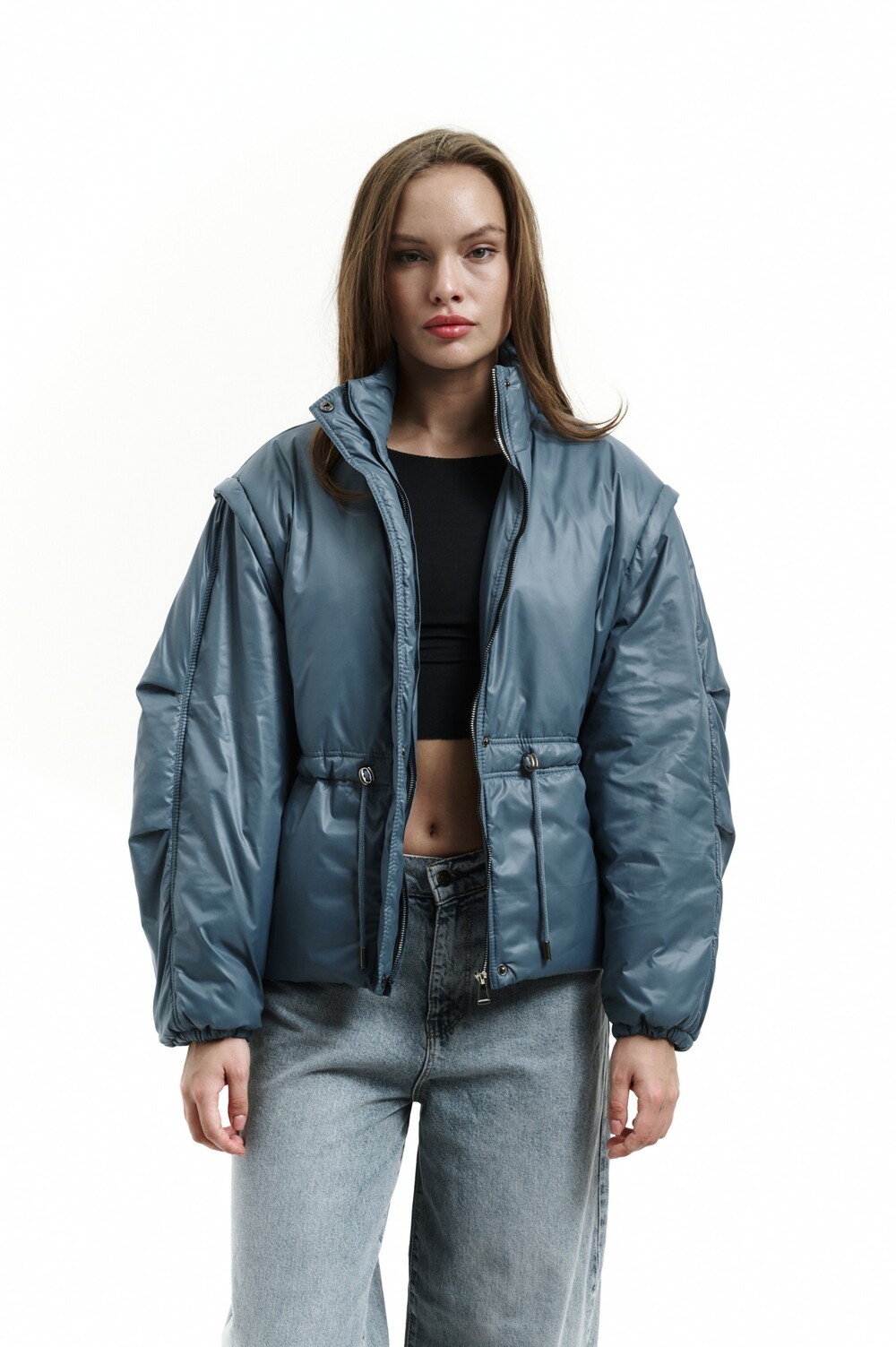 Muscovite girl jacket in blue